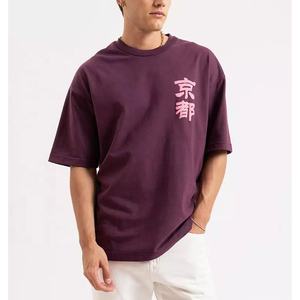 Vente en gros T-shirt imprimé surdimensionné de haute qualité avec logo personnalisé T-shirt imprimé bouffant avec logo 3d en mousse personnalisé pour hommes - Product Image 2