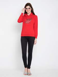 Top corto personalizado de la mejor calidad para mujer Sudadera con capucha Puff estampado ropa de calle; Ropa deportiva ligera transpirable gruesa y cálida - Product Image 6