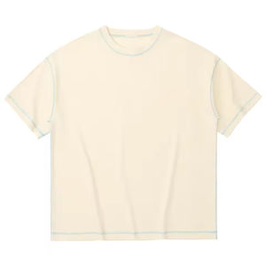 T-shirts imprimés personnalisés pour hommes, col rond, 100 % coton, coupe ample, respirants et écologiques - Product Image 1