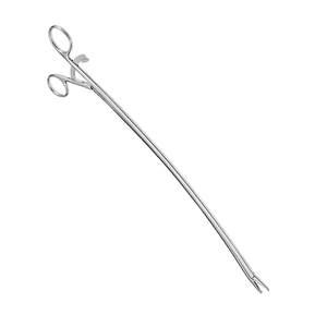 Passages de tube thoracique manuels, 10 mm, tige courbée, acier inoxydable, instrument chirurgical pour VATS, pour procédures thoraciques MIS, sécurité MOL - Product Image 6