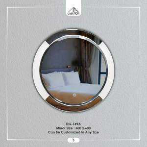 Espejo LED Contemporáneo para Baño, sin Marco, con Reflejo Claro para Espacios Interiores Modernos, desde India - Product Image 6