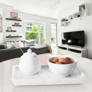 Stainless Steel Serving <b>Trays</b> Durable and Easy to Clean for <b>Buffet</b> & Catering Plastic Serving <b>Trays</b> by AYAANS - Product Image 5