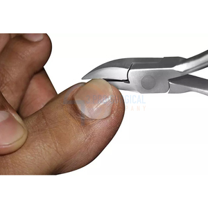 3PRO Professional Stainless Steel <b>Cuticle</b> Nail Nipper with Plastic Grip for Personal and Salon use - Product Image 5