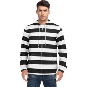 Couleur de la peau Logo personnalisé 400 Gsm haute qualité coton polaire à capuche fermeture éclair hommes vestes avec poche - Product Image 1