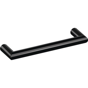 HEWI 562.13.128 Tirador de Poliamida para Muebles, Negro Intenso, 90 x 128 mm, 13 mm, para Armarios y Organizadores de Muebles - Product Image 1