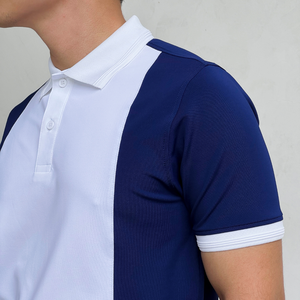 Polo de sécurité haute visibilité avec logo personnalisé pour hommes, t-shirts, pantalon orange fluorescent, bleu, jaune, vert, rouge, taille ordinaire, imprimé en maille - Product Image 6