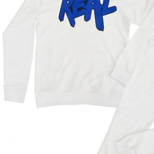 Ensemble de survêtement en coton French Terry respirant de qualité supérieure avec broderie en chenille personnalisée, streetwear, 500 GSM - Product Image 4