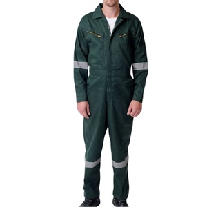 Overoles de traje de seguridad reflectantes de alta visibilidad con tela impermeable duradera para ropa de trabajo industrial 2026 - Product Image 1