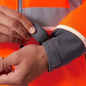 Winter Waterproof ANSI Class 1 LED Flash <b>Worker</b> Security Clothing Coat Mechanical Men Hi Vis Custom Reflective Safety - Product Image 5