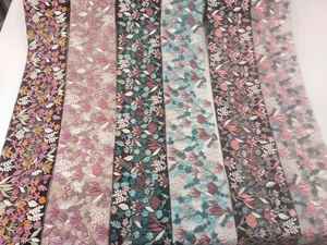 Broderie dentelle passementerie robe à la main placé tissu de mariage - Product Image 3