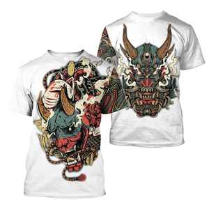Camiseta Vintage de verano para hombre, camisetas informales de manga corta de algodón, ropa de hombre de gran tamaño con cuello redondo, ropa informal Punk - Product Image 3