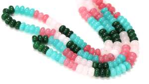 Cuentas de cuarzo multicolor de 8mm naturales para pulsera, fabricación de joyas, piedras preciosas sueltas, cuentas de piedra de cristal, venta directa de fábrica a granel - Product Image 2