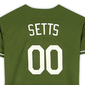 100% <b>Polyester</b> Stylish New Design Baseball Jersey Supplier 2025 OEM Button Adult Unisex Winter Anti-Bacterial Quick Dry <b>Shirt</b> - Product Image 6