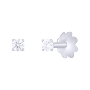 Suministro directo de fábrica, joyería de moda, pendientes de diamantes de oro de 18 quilates para mujer de India, pendientes de diamantes de exportación para fiesta - Product Image 3