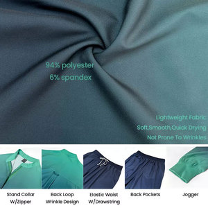 Vente en gros de costumes de gommage à séchage rapide de haute qualité pour les infirmières et les médecins, gommages d'été pour les hôpitaux pour les femmes - Product Image 5