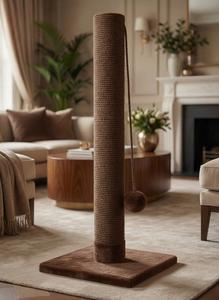 High-quality Amistar Coffee Pillar <b>cat</b> scratcher for <b>cats</b> of all breeds and sizes. - Product Image 6