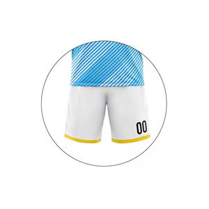 Uniforme de fútbol ligero con protección UV impermeable de secado rápido de alta calidad, logotipo personalizado, nombre del equipo, fabricado profesionalmente - Product Image 5