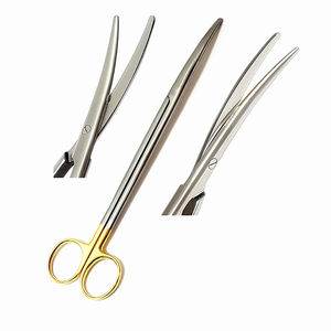 Tijeras Mayo de acero inoxidable medio dorado de 14 cm de la mejor calidad, juego de instrumentos de operación quirúrgica recta Roma, tarifa al por mayor - Product Image 5