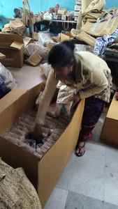 Nouvel arrivage Grand tapis rectangulaire floral fait main en jute pliable Design décoratif Vente en gros Prix abordable pour porte d'entrée - Product Image 2