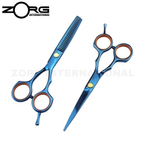 Tijeras profesionales de corte de pelo para peluquero, alta calidad, muy pulidas, para adelgazamiento de dientes - Product Image 2