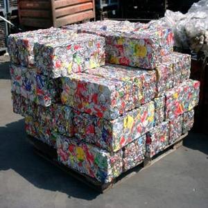 Aluminium de qualité industrielle en balles, provenant de canettes de boissons usagées, pureté élevée 99,9% - Product Image 3