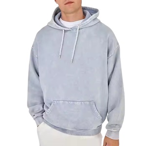Sweat-shirt en molleton de coton épais 500 g/m² / French Terry, couleur personnalisée, hiver, uni, unisexe, coupe ample, à capuche - Product Image 1