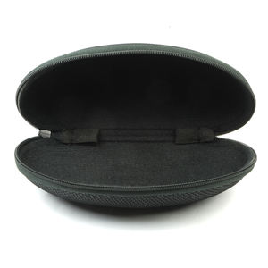 กล่องแว่นตา EVA มีซิปสีดำแบบเรียบง่าย - Product Image 3