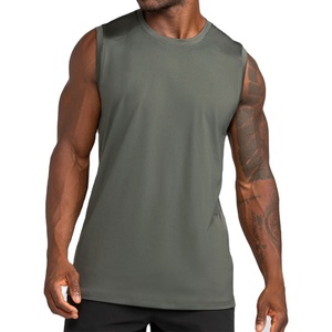 เสื้อกล้ามทรงสลิมฟิต ผ้ายืดคุณภาพสูง ใส่สบายสำหรับฤดูร้อน  รับสกรีนโลโก้ เสื้อวิ่งแขนกุดสำหรับผู้ชาย ลดราคาพิเศษ - Product Image 5