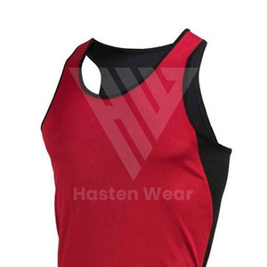 Tendencia Producto confiable Ropa deportiva de boxeo para hombres y mujeres Conjuntos de chalecos y pantalones cortos Uniformes de club de boxeo de color liso de secado rápido - Product Image 5