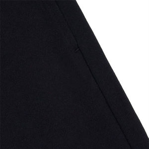 Classic Fleece Black <b>Shorts</b> for Men and <b>Women</b> Soft Comfortable Casual Everyday Wear Embroidered Solid Pattern for <b>Lounging</b> Gym - Product Image 3