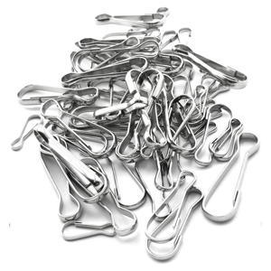 Crochets à ressort en métal, boucles à pression nickelées pour porte-clés, fermetures éclair, supports de plantes, connecteurs, taille et couleur personnalisées - Product Image 5