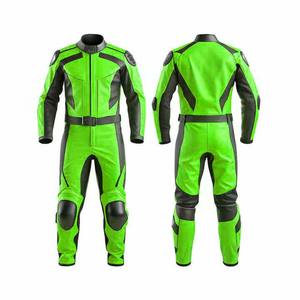 Nouvel arrivage d'uniforme de moto en cuir véritable combinaison de course imperméable pour moto vestes de moto anti-chute - Product Image 6