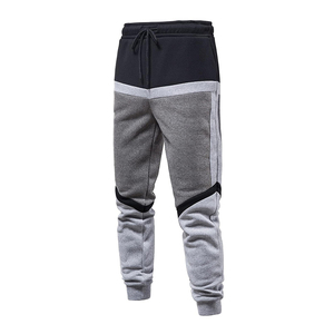 Chándales de diseño personalizado para hombre, sudaderas de color gris y negro con pantalones elásticos de desecho, ropa de invierno, chándales de sudor - Product Image 3