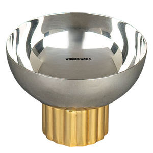 Bol à chocolat rond en métal Bol à chocolat fait à la main d'excellente qualité Classique Élégant Designer Nouveau bol à chocolat en gros - Product Image 1