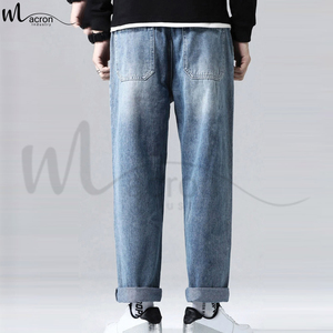 Pantalones Vaqueros de Mezclilla Casuales Elegantes, Ligeros, de la Mejor Calidad, Hechos en Pakistán, Rotos, para Adultos, Transpirables, de Tiro Medio - Product Image 2