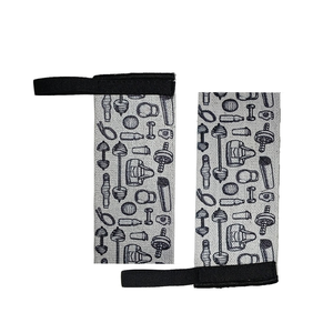 Prix de gros, bandages de poignet pour la musculation, bonne qualité, sangles de gym, logo personnalisé, réglage, bandages de musculation - Product Image 3