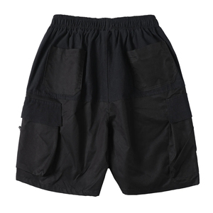 Pantalones cortos de nailon con bolsillo y cremallera para hombre, pantalones cortos Cargo de verano transpirables, pantalones cortos de entrenamiento, pantalones cortos Cargo de gran tamaño - Product Image 3