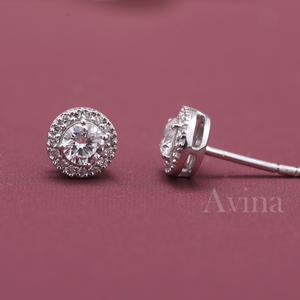 Pendientes de Diamantes Cultivados en Laboratorio con Certificación IGI, Oro de 14K, Diamantes Redondos Brillantes - Product Image 4