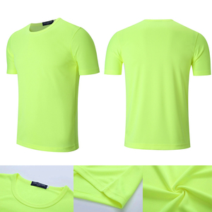 Camiseta barata de fábrica para correr al aire libre, logotipo de impresión personalizado, Camiseta deportiva transpirable de secado rápido para hombres, envío DDP - Product Image 6