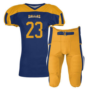 GLOVES City Uniforme de football américain avec maillot respirant à séchage rapide et pantalon de jeu ergonomique pour l'entraînement performant 2026 - Product Image 1