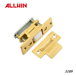 Stainless Steel Color Brass <b>Spring</b> Roller Latch Catch for <b>Door</b> - Product Image 3