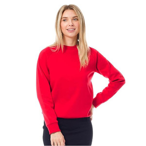 OEM Wholesale Women's Basic Soft & Comfortable Pullover Fleece <b>Crewneck</b> Sweatshirt Fashion Winter Women Sweatshirt - Product Image 5
