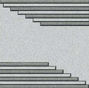 Modèle 50172 Bandes d'herbe beige Carreaux de parking vitrifiés 400X400mm Zone extérieure Résistance suprême-12mm par NOVAC CERAMIC - Product Image 2