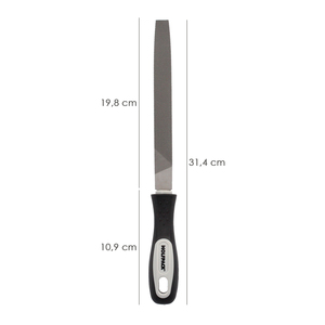 Lima Con Mango Punta Piatta Entrefina 8" - Product Image 2
