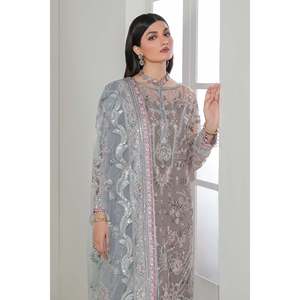 Ensemble de costume en résille brodé pour femmes SF-184 - Product Image 4