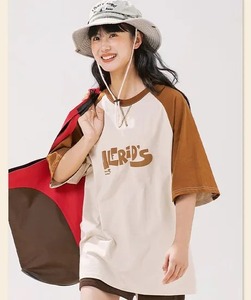 Venta al por mayor personalizado 250 GSM 100% Camiseta de algodón para los hombres con el logotipo de manga corta de los hombres de gran tamaño 3D espuma Puff estampado gráfico camiseta - Product Image 4