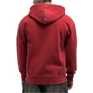 Sweat à capuche à fermeture éclair avec logo personnalisé, hommes et femmes, streetwear, sweat-shirt surdimensionné, veste décontractée à fermeture éclair intégrale, mode, sweats à capuche d'hiver - Product Image 5