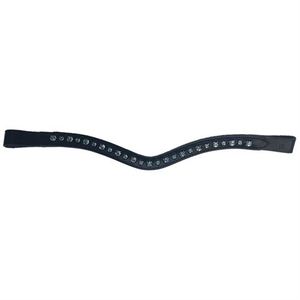 Bandeau de tête de cheval en cuir orné de cristaux de marque en gros, disponible dans toutes les tailles et tous les designs personnalisés - Product Image 4