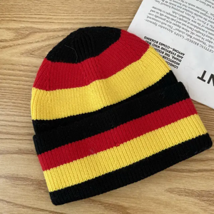 หมวกบีนนี่อะคริลิกคุณภาพสูงสั่งทำขายส่ง พร้อมปักโลโก้ ปรับขนาดได้ สำหรับปั่นจักรยาน ถักทอแบบเรียบ ทำมือ สำหรับผู้ใหญ่ทุกเพศ - Product Image 5