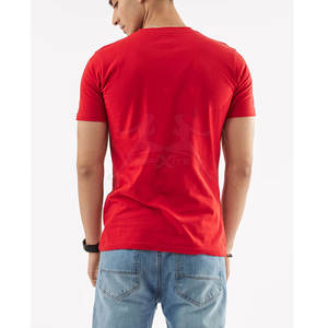 เสื้อยืดผู้ชายน้ำหนักเบาคอลูกเรือและเสื้อยืดผ้าฝ้ายนุ่มผสมเหมาะสำหรับกีฬายิมและชุดลำลอง - Product Image 4